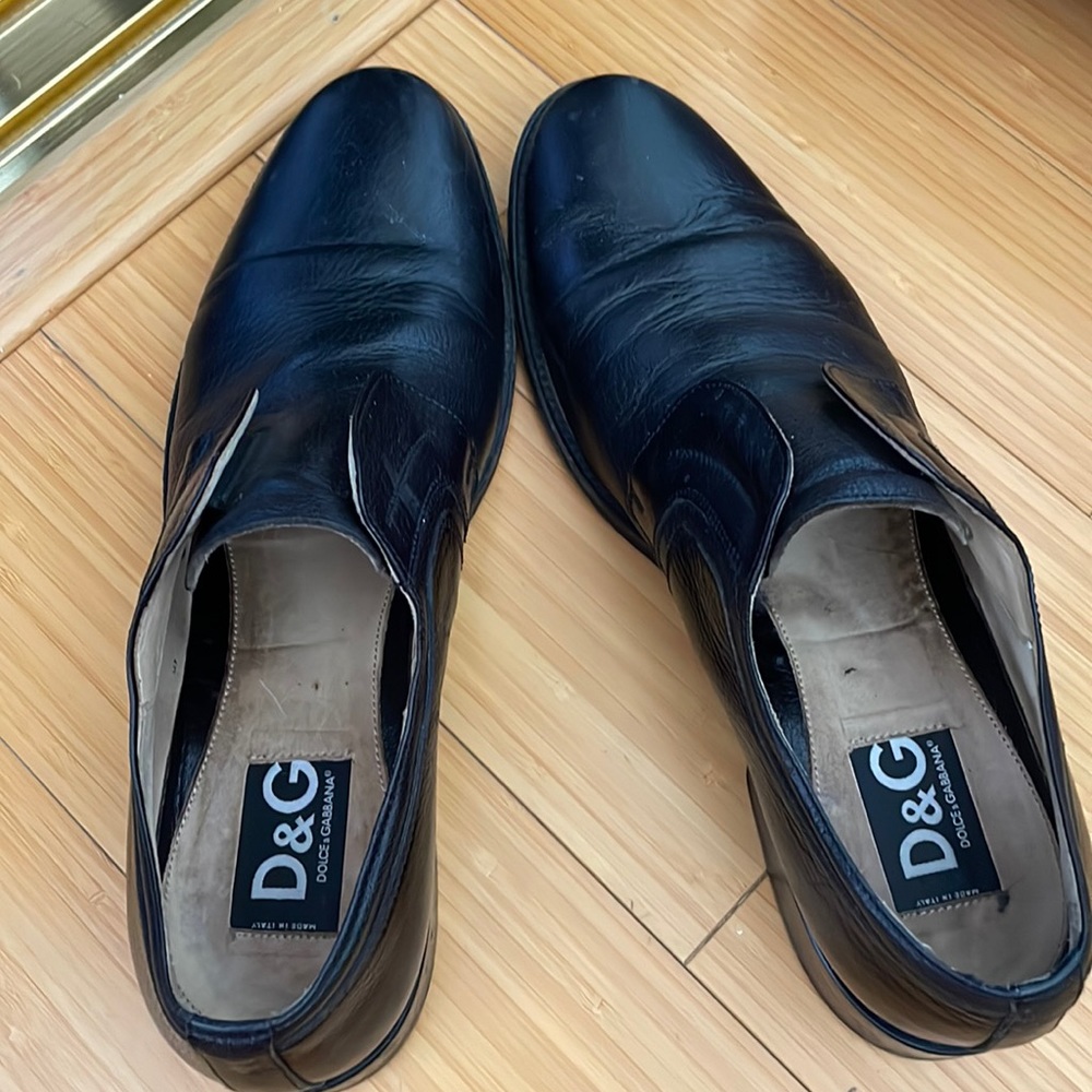 D&G men’s dress shoes size 10 used in great condition